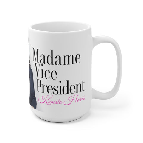 Madame Vice President - Kamala Harris  First Female VP Biden-Harris Election 2020  Ceramic Mug