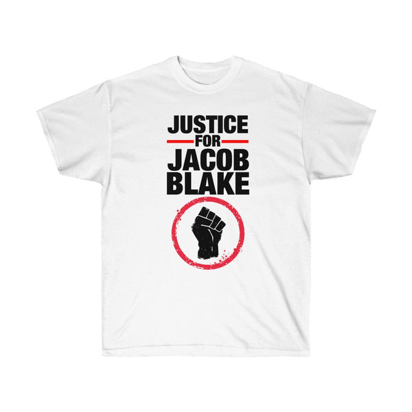 Justice for Jacob Blake BLM Black Lives Matter Unisex Ultra Cotton Tee