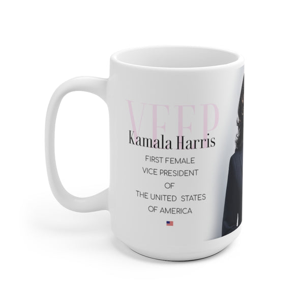 Madame Vice President - Kamala Harris  First Female VP Biden-Harris Election 2020  Ceramic Mug