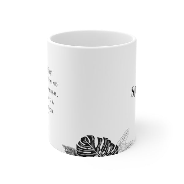 Kamala Harris I'm Speaking - Quote - Feminism Minimalistic White Ceramic Mug