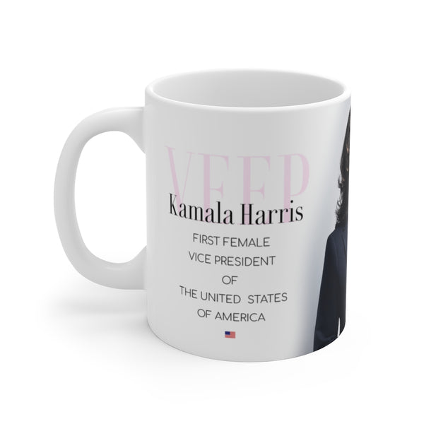 Madame Vice President - Kamala Harris  First Female VP Biden-Harris Election 2020  Ceramic Mug