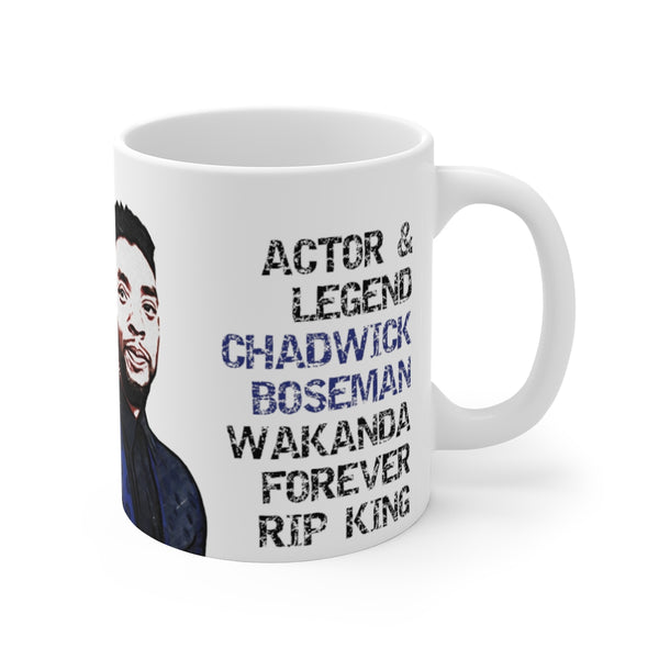 Chadwick Boseman RIP Wakanda Forever 11 oz Mug