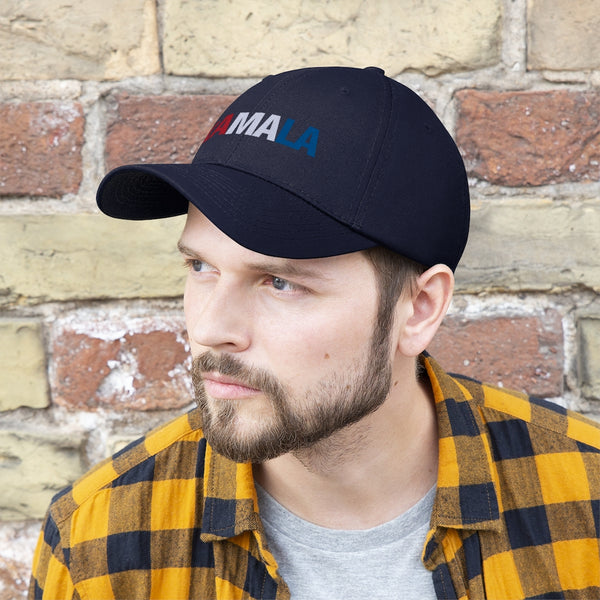 Red White and Blue Embroidered Unisex Twill Hat