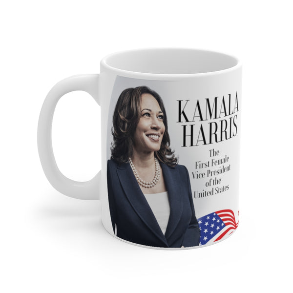 Joe Biden Kamala Harris- 46th President 49th Vice President -  Statement Ceramic Mug