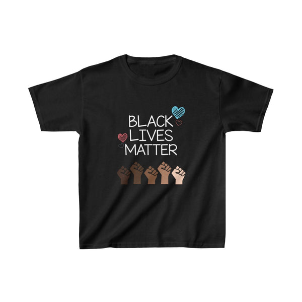 BLM Black Lives Matter Young Activist George floyd Breonna Taylor Kids TShirt