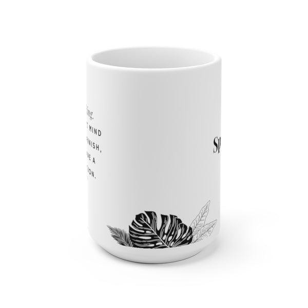 Kamala Harris I'm Speaking - Quote - Feminism Minimalistic White Ceramic Mug