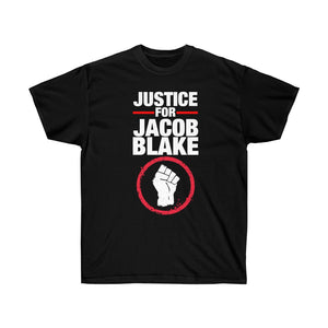 Justice for Jacob Blake BLM Black Lives Matter Unisex Ultra Cotton Tee