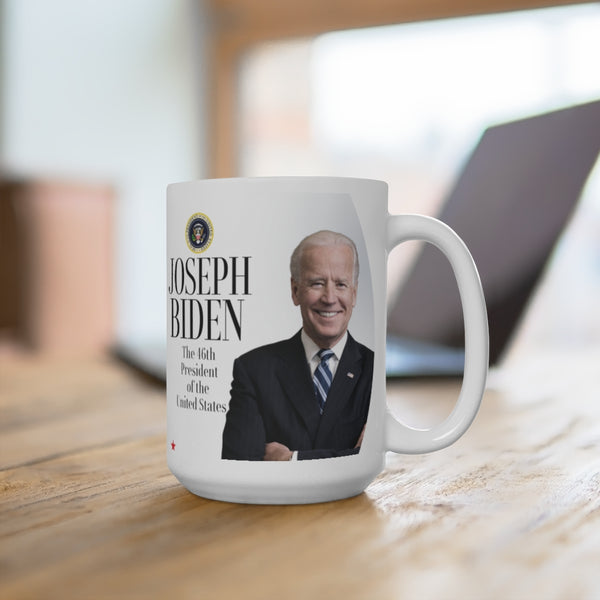 Joe Biden Kamala Harris- 46th President 49th Vice President -  Statement Ceramic Mug